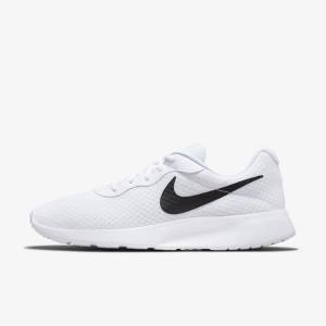 Nike Tanjun Sneakers Herre Hvide Sort | NK635HNC