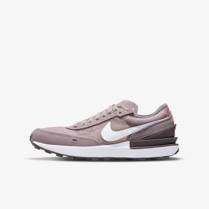 Nike Waffle One Older Sneakers Børn Lyserød Lyselilla Hvide | NK629SBI