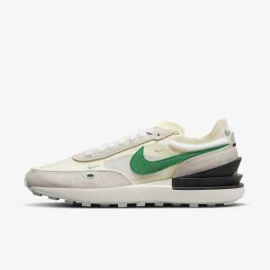Nike Waffle One Sneakers Herre Hvide Sort | NK540CXF