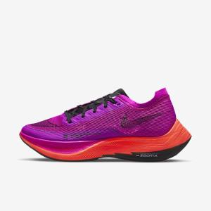 Nike ZoomX Vaporfly Next% 2 Road Racing Løbesko Dame Grøn Blå Hvide Sort | NK378YUA